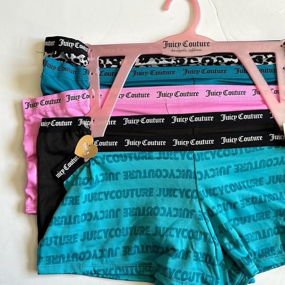 Juicy Couture Size 1X Women’s Logo 5 Packs Cute & Curve Underwear - Picture 6 of 6